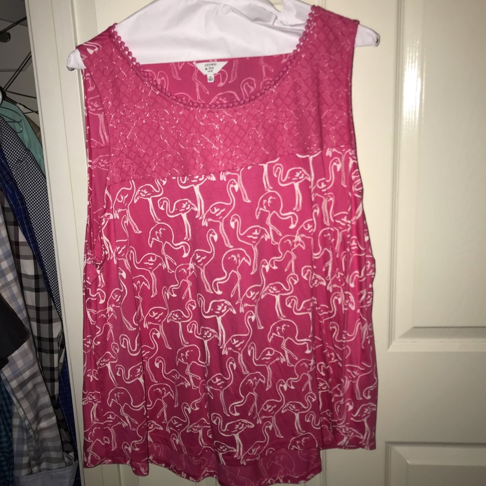 crown and ivy tank top